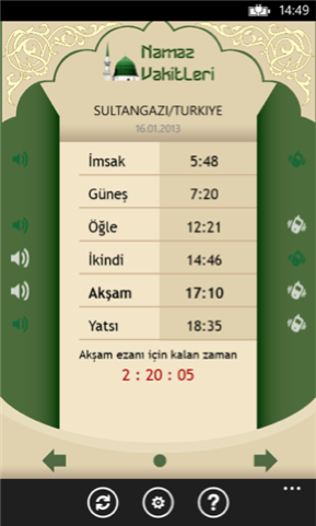 imsakiye-windows-phone
