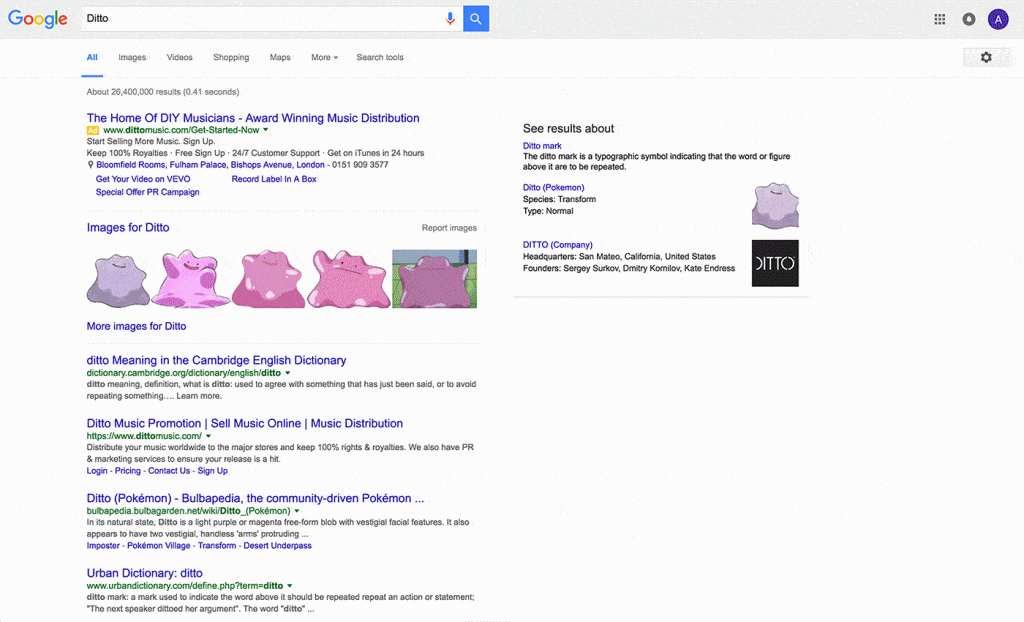 Google arama sonuçları sayfası için yeni tasarımı test ediyor