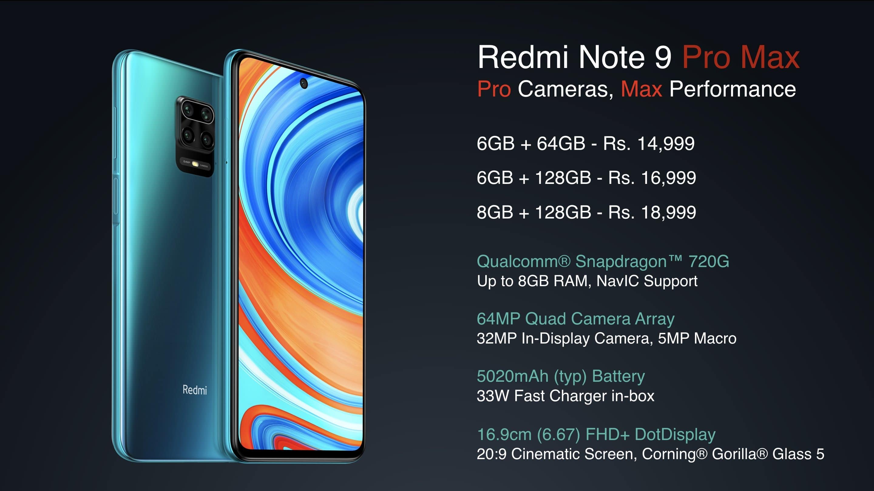 Xiaomi Redmi Note 9 10 Pro Max