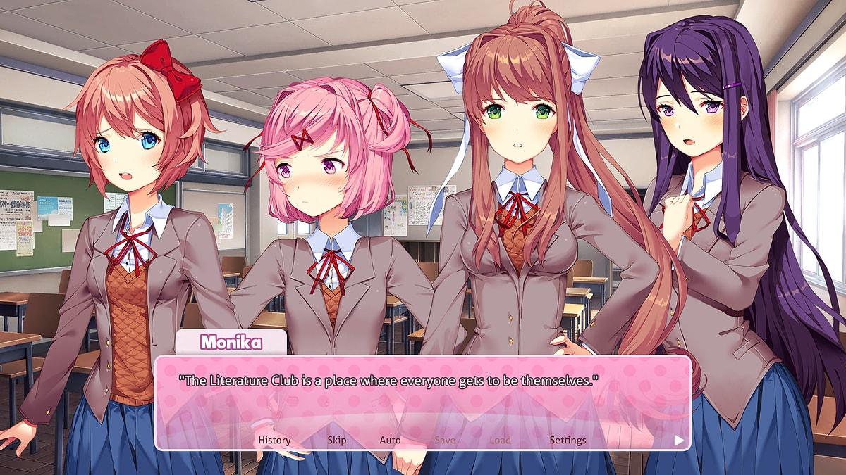 Epic Games Store Ücretsiz Oyun Doki Doki Literature Club Plus