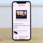 teknoblog iphone x uygulaması