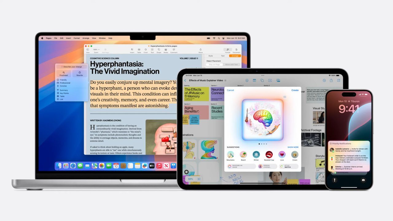 Apple Intelligence iOS 18.1 ile ekimde geliyor