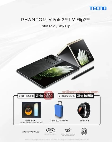 tecno phantom v fold 2