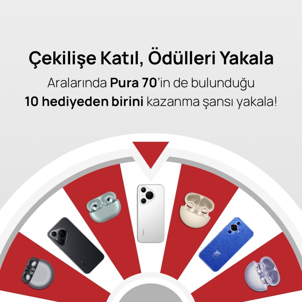 huawei online mağaza çekilişi