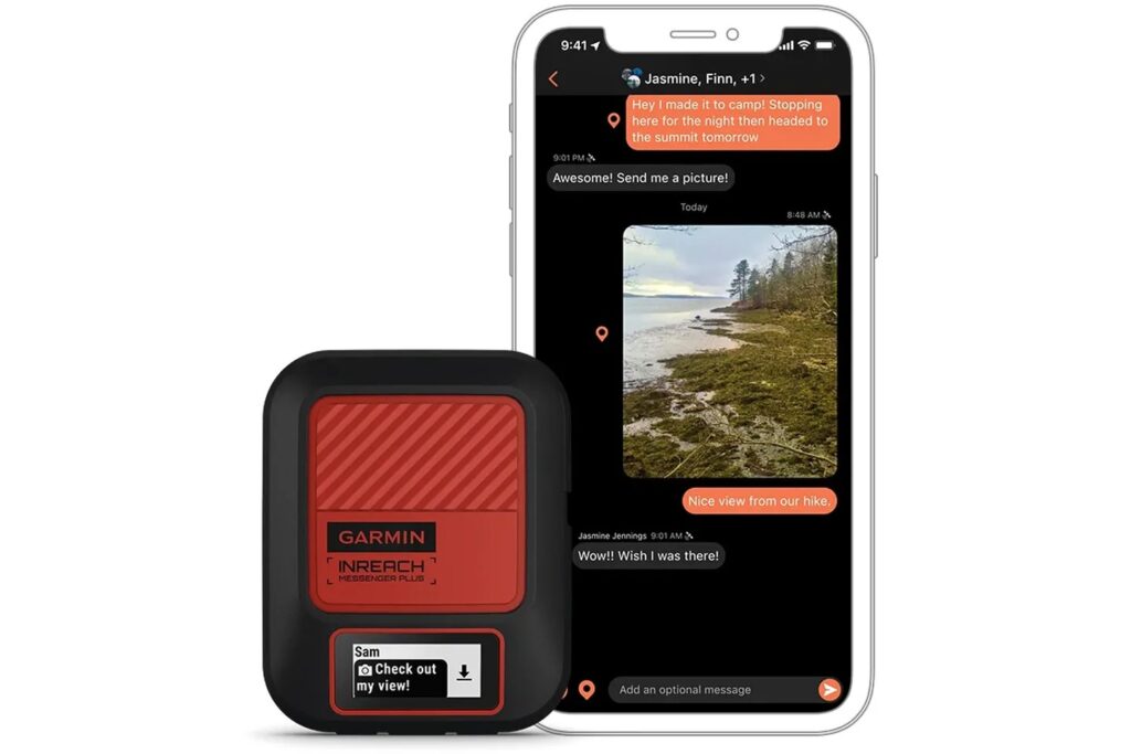 garmin inreach messenger plus