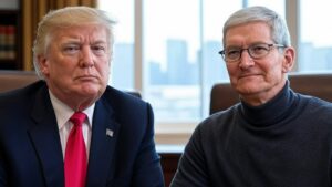 tim cook donald trump