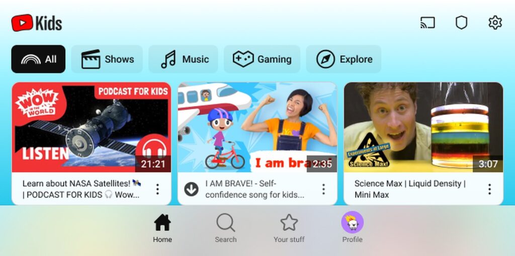 youtube kids